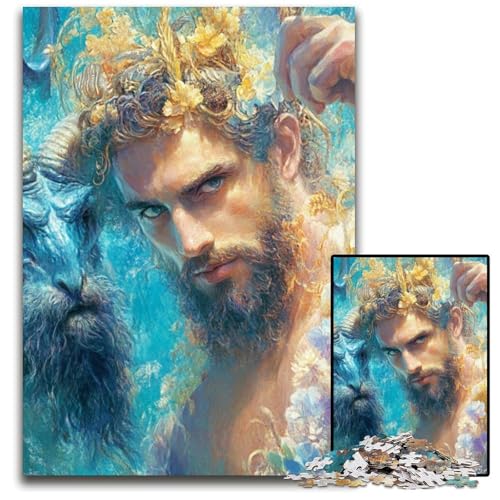 1000-teiliges Puzzle für Erwachsene und Jugendliche, Jesus-Puzzle aus Pappe, Spaß für die ganze Familie, Basteln, perfekt für Geburtstage, Feiertage, 26x38cm 1000-teiliges Puzzle für Erwachsene und Jugendliche, Jesus-Puzzle aus Pappe, Spaß für die ganze Familie, Basteln, perfekt für Geburtstage, Feiertage, 26x38cm von JIANGENNF