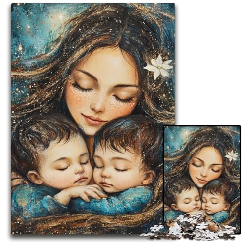 1000-teiliges Puzzle für Erwachsene und Jugendliche, schlafende Person, Holzpuzzle, Familienspaß, Basteln, perfekt für Geburtstage, Feiertage, 50x75cm 1000-teiliges Puzzle für Erwachsene und Jugendliche, schlafende Person, Holzpuzzle, Familienspaß, Basteln, perfekt für Geburtstage, Feiertage, 50x75cm von JIANGENNF