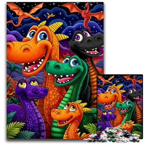 1000-teiliges Puzzle für Erwachsene und Teenager, Skelett-Baby, Holzpuzzles als Geschenk zur Heimdekoration, anspruchsvolles Familienspielzeug, perfekt für Spieleabende, 50x75cm von JIANGENNF