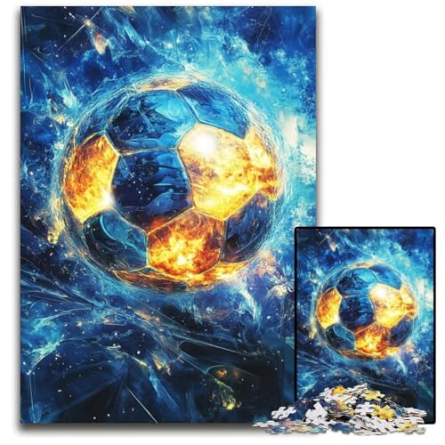 1000-teiliges Puzzle für Erwachsene und Teenager, Weltraumfußball, Holzpuzzle, Lernspiele, DIY-Spielzeug, Geburtstagsgeschenk, Geschenke für 14-Jährige, 50x75cm 1000-teiliges Puzzle für Erwachsene und Teenager, Weltraumfußball, Holzpuzzle, Lernspiele, DIY-Spielzeug, Geburtstagsgeschenk, Geschenke für 14-Jährige, 50x75cm von JIANGENNF