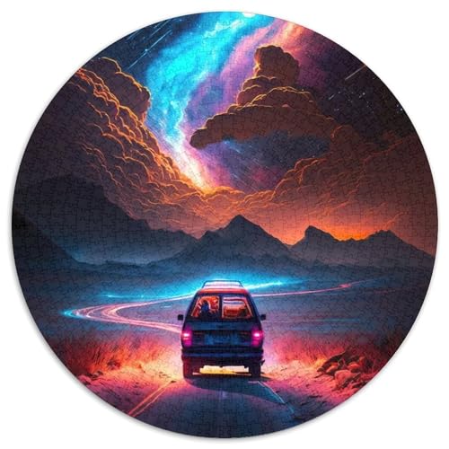 1000-teiliges Puzzle für Erwachsene. Flucht aus der Stadt. Puzzles für Erwachsene. Hochschwieriges Denkspiel für Teenager (Größe 67,5 x 67,5 cm). von JIANGENNF