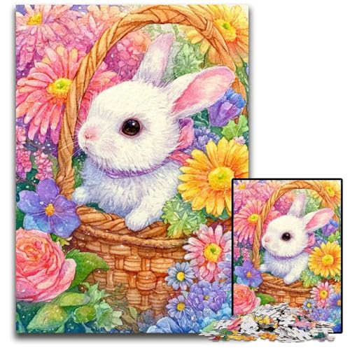 1000-teiliges Puzzle für Teenager, Blumenhase, Holzpuzzle als Geschenk zur Heimdekoration, anspruchsvolles Familienspielzeug, perfekt für Spieleabende, 50x75cm 1000-teiliges Puzzle für Teenager, Blumenhase, Holzpuzzle als Geschenk zur Heimdekoration, anspruchsvolles Familienspielzeug, perfekt für Spieleabende, 50x75cm von JIANGENNF