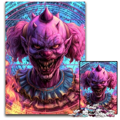 1000-teiliges Puzzle für Teenager, Psychedelische Kunst, Holzpuzzle, Weihnachten, Halloween, Ostern, Neujahr, 50x75cm 1000-teiliges Puzzle für Teenager, Psychedelische Kunst, Holzpuzzle, Weihnachten, Halloween, Ostern, Neujahr, 50x75cm von JIANGENNF