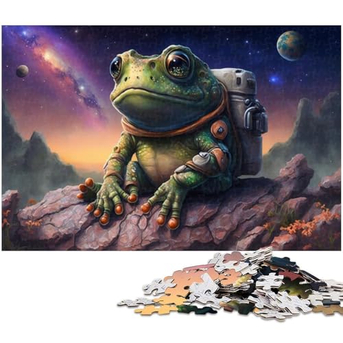 1000-teiliges Puzzle mit Fantasy-Affen und Astronautenmotiv für Erwachsene, Denkspiel, interaktives Familienspiel, geeignet für Kinder ab 14 Jahren, 50 x 75 cm / 19,68 x 29,52 Zoll 1000-teiliges Puzzle mit Fantasy-Affen und Astronautenmotiv für Erwachsene, Denkspiel, interaktives Familienspiel, geeignet für Kinder ab 14 Jahren, 50 x 75 cm / 19,68 x 29,52 Zoll von JIANGENNF