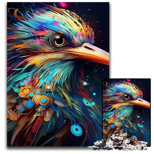 1000-teiliges Puzzle mit Tierspechten, Holzpuzzle, Weihnachten, Halloween, Ostern, Neujahr, 50x75cm/19,68x29,52 Zoll 1000-teiliges Puzzle mit Tierspechten, Holzpuzzle, Weihnachten, Halloween, Ostern, Neujahr, 50x75cm/19,68x29,52 Zoll von JIANGENNF