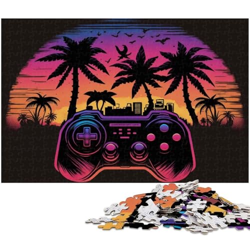 1000-teiliges Puzzlespiel für Erwachsene, Puzzles für Erwachsene, für Teenager und Familienspaß – DIY-Denkspiel, Geschenk, 26 x 38 cm / 10,23 x 14,96 Zoll 1000-teiliges Puzzlespiel für Erwachsene, Puzzles für Erwachsene, für Teenager und Familienspaß – DIY-Denkspiel, Geschenk, 26 x 38 cm / 10,23 x 14,96 Zoll von JIANGENNF