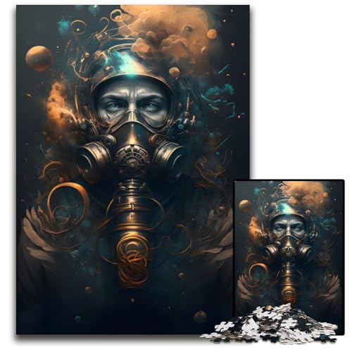 1000-teiliges Unterwasser-Puzzle für Erwachsene, Denkspiel, interaktives Familienspiel, geeignet für Kinder ab 14 Jahren, 26x38cm/10,23x14,96 Zoll von JIANGENNF