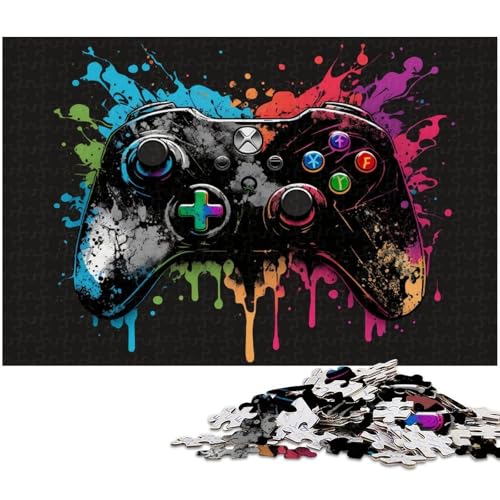 Aquarellspiel, 1000-teiliges Puzzle, Holzpuzzle, DIY-Dekoration, Gehirn-Herausforderung, für Erwachsene, Familie, 50 x 75 cm / 19,68 x 29,52 Zoll Aquarellspiel, 1000-teiliges Puzzle, Holzpuzzle, DIY-Dekoration, Gehirn-Herausforderung, für Erwachsene, Familie, 50 x 75 cm / 19,68 x 29,52 Zoll von JIANGENNF