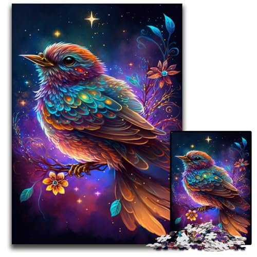 Art Bird Puzzle 1000 Teile für Erwachsene, Puzzles, Eltern, Partner, Freunde – ab 14 Jahren, 26x38cm/10,23x14,96 Zoll Art Bird Puzzle 1000 Teile für Erwachsene, Puzzles, Eltern, Partner, Freunde – ab 14 Jahren, 26x38cm/10,23x14,96 Zoll von JIANGENNF