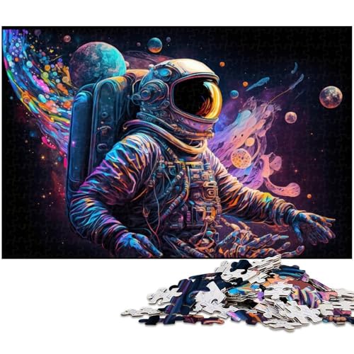 Astronauten-Erkundung, 1000-teiliges Puzzle für Erwachsene, schwierige Rätsel für Erwachsene, anspruchsvolles Denkspiel für Teenager, Spaß für den Familienspielabend, 26 x 38 cm / 10,23 x 14,96 Zoll Astronauten-Erkundung, 1000-teiliges Puzzle für Erwachsene, schwierige Rätsel für Erwachsene, anspruchsvolles Denkspiel für Teenager, Spaß für den Familienspielabend, 26 x 38 cm / 10,23 x 14,96 Zoll von JIANGENNF