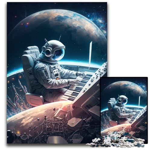 Astronauten-Puzzle 1000 Teile für Erwachsene, Puzzles, Eltern, Partner, Freunde – ab 14 Jahren, 26x38cm/10,23x14,96 Zoll Astronauten-Puzzle 1000 Teile für Erwachsene, Puzzles, Eltern, Partner, Freunde – ab 14 Jahren, 26x38cm/10,23x14,96 Zoll von JIANGENNF