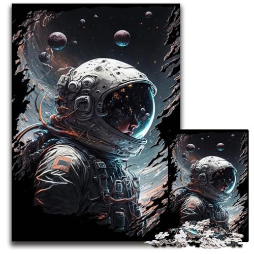 Astronauten-Puzzle 1000 Teile für Erwachsene, Puzzles, Eltern, Partner, Freunde – ab 14 Jahren, 26x38cm/10,23x14,96 Zoll Astronauten-Puzzle 1000 Teile für Erwachsene, Puzzles, Eltern, Partner, Freunde – ab 14 Jahren, 26x38cm/10,23x14,96 Zoll von JIANGENNF