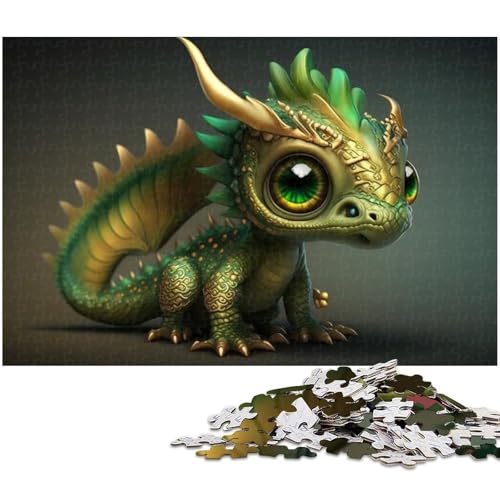Baby-Drache-Puzzle für Erwachsene, 1000 Teile, interaktives Familienspiel, Heimdekoration zum Selbermachen, Denksportaufgabe, Geschenk, 50 x 75 cm / 19,68 x 29,52 Zoll Baby-Drache-Puzzle für Erwachsene, 1000 Teile, interaktives Familienspiel, Heimdekoration zum Selbermachen, Denksportaufgabe, Geschenk, 50 x 75 cm / 19,68 x 29,52 Zoll von JIANGENNF