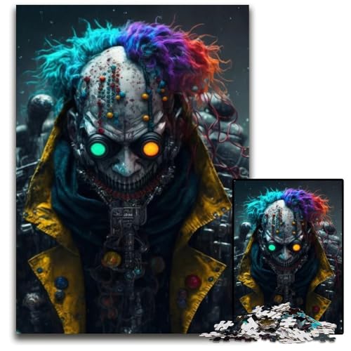 Brutal Warrior Puzzle für Erwachsene, 1000 Teile, interaktives Familienspiel, Denksportaufgabe, Lernspielzeug, 26x38cm/10,23x14,96 Zoll von JIANGENNF