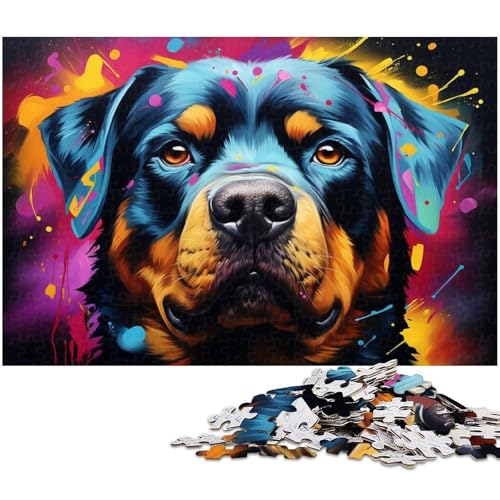 Bunte Hai-Puzzles für Erwachsene, 1000 Teile, interaktives Familienspiel, Heimdekoration zum Selbermachen, Denksport-Geschenk, 26 x 38 cm / 10,23 x 14,96 Zoll Bunte Hai-Puzzles für Erwachsene, 1000 Teile, interaktives Familienspiel, Heimdekoration zum Selbermachen, Denksport-Geschenk, 26 x 38 cm / 10,23 x 14,96 Zoll von JIANGENNF