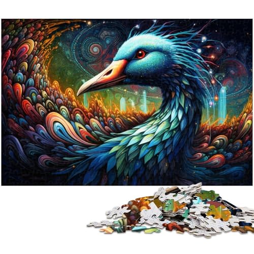 Bunte Schwäne, 1000-teiliges Puzzle für Erwachsene, anspruchsvolles DIY-Denkspiel, perfektes Familienspiel oder dekoratives Geschenk, 50 x 75 cm / 19,68 x 29,52 Zoll Bunte Schwäne, 1000-teiliges Puzzle für Erwachsene, anspruchsvolles DIY-Denkspiel, perfektes Familienspiel oder dekoratives Geschenk, 50 x 75 cm / 19,68 x 29,52 Zoll von JIANGENNF