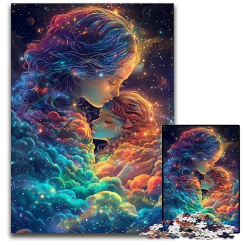 Bunte Wolken-Puzzles, 1000 Teile für Erwachsene, Papp-Puzzles für Erwachsene, Familienaktivität, Denksportaufgabe, Heimdekoration, 26x38cm/10,23x14,96 Zoll Bunte Wolken-Puzzles, 1000 Teile für Erwachsene, Papp-Puzzles für Erwachsene, Familienaktivität, Denksportaufgabe, Heimdekoration, 26x38cm/10,23x14,96 Zoll von JIANGENNF