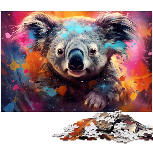 Bunter Labrador, 1000-teiliges Puzzle für Erwachsene, schwierige Rätsel für Erwachsene, anspruchsvolles Denkspiel für Teenager, Spaß für den Familienspielabend, 26 x 38 cm / 10,23 x 14,96 Zoll Bunter Labrador, 1000-teiliges Puzzle für Erwachsene, schwierige Rätsel für Erwachsene, anspruchsvolles Denkspiel für Teenager, Spaß für den Familienspielabend, 26 x 38 cm / 10,23 x 14,96 Zoll von JIANGENNF