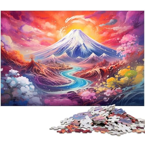 Bunter Ozelot, 1000-Teile-Puzzle für Erwachsene, Holzpuzzle zum Entspannen und Herausfordern, farbenfrohe Heimdekorationskunst, Freunde, 50 x 75 cm / 19,68 x 29,52 Zoll Bunter Ozelot, 1000-Teile-Puzzle für Erwachsene, Holzpuzzle zum Entspannen und Herausfordern, farbenfrohe Heimdekorationskunst, Freunde, 50 x 75 cm / 19,68 x 29,52 Zoll von JIANGENNF