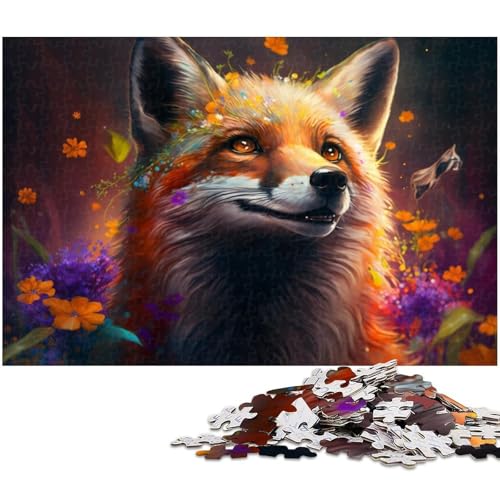 Buntes Fuchs-Puzzle 1000 Teile für Erwachsene. Schwierige Puzzles für Erwachsene. Herausforderndes Denkspiel – Entspannendes Spielzeug für Teenager. 50 x 75 cm / 19,68 x 29,52 Zoll Buntes Fuchs-Puzzle 1000 Teile für Erwachsene. Schwierige Puzzles für Erwachsene. Herausforderndes Denkspiel – Entspannendes Spielzeug für Teenager. 50 x 75 cm / 19,68 x 29,52 Zoll von JIANGENNF