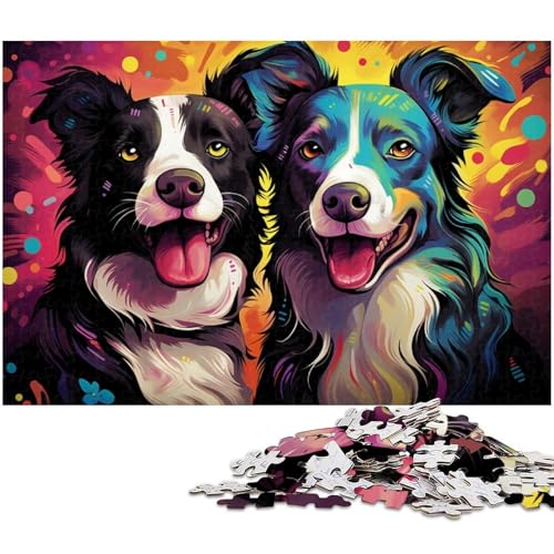 Buntes Hunde-Puzzle 1000 Teile für Erwachsene. Schwierige Puzzles für Erwachsene. Herausforderndes Denkspiel – Entspannendes Spielzeug für Teenager. 50 x 75 cm / 19,68 x 29,52 Zoll Buntes Hunde-Puzzle 1000 Teile für Erwachsene. Schwierige Puzzles für Erwachsene. Herausforderndes Denkspiel – Entspannendes Spielzeug für Teenager. 50 x 75 cm / 19,68 x 29,52 Zoll von JIANGENNF