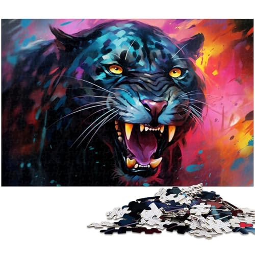 Buntes Puzzle mit 1000 Teilen, schwarzer Schwan, Holzpuzzle, Denksportaufgabe, Teenager und Heimdekoration, 50 x 75 cm / 19,68 x 29,52 Zoll Buntes Puzzle mit 1000 Teilen, schwarzer Schwan, Holzpuzzle, Denksportaufgabe, Teenager und Heimdekoration, 50 x 75 cm / 19,68 x 29,52 Zoll von JIANGENNF