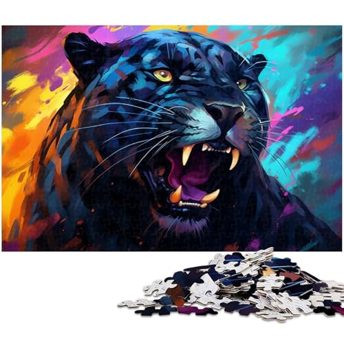 Buntes schwarzes Schwan-Puzzle, 1000 Teile, Holzpuzzle, DIY-Dekoration, Gehirn-Herausforderung, für Erwachsene, Familie, 50 x 75 cm / 19,68 x 29,52 Zoll Buntes schwarzes Schwan-Puzzle, 1000 Teile, Holzpuzzle, DIY-Dekoration, Gehirn-Herausforderung, für Erwachsene, Familie, 50 x 75 cm / 19,68 x 29,52 Zoll von JIANGENNF