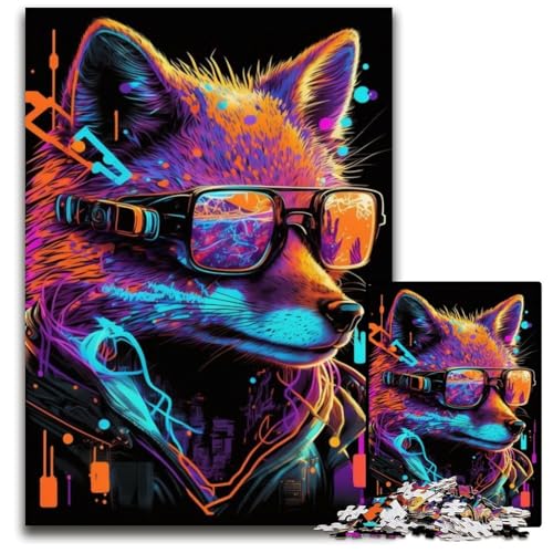 Color Fox Puzzle 1000 Teile für Erwachsene, Papppuzzle, Familie und Freunde, geeignet für Kinder ab 14 Jahren, 26x38cm/10,23x14,96 Zoll Color Fox Puzzle 1000 Teile für Erwachsene, Papppuzzle, Familie und Freunde, geeignet für Kinder ab 14 Jahren, 26x38cm/10,23x14,96 Zoll von JIANGENNF