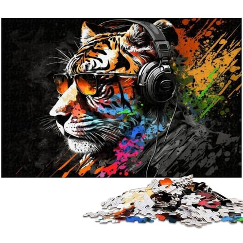 Color Tiger Puzzle 1000 Teile für Erwachsene. Schwierige Puzzles für Erwachsene. Spaß bei Aktivitäten zu Hause, Geburtstagsgeschenk, Reisegeschenk. 26 x 38 cm / 10,23 x 14,96 Zoll Color Tiger Puzzle 1000 Teile für Erwachsene. Schwierige Puzzles für Erwachsene. Spaß bei Aktivitäten zu Hause, Geburtstagsgeschenk, Reisegeschenk. 26 x 38 cm / 10,23 x 14,96 Zoll von JIANGENNF
