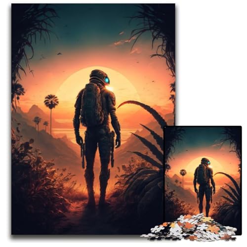 Cosmic Adventurer Puzzle 1000 Teile Unmögliches Puzzle für Erwachsene Geburtstage und Feiertage 26x38cm/10,23x14,96 Zoll Cosmic Adventurer Puzzle 1000 Teile Unmögliches Puzzle für Erwachsene Geburtstage und Feiertage 26x38cm/10,23x14,96 Zoll von JIANGENNF