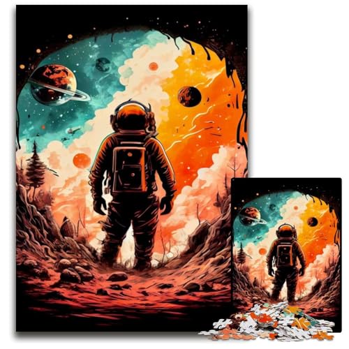 Der Marsianer, 1000-teiliges Puzzle, Holzpuzzle, Denkspiel für Jugendliche und Familieninteraktion, 50x75cm/19,68x29,52 Zoll Der Marsianer, 1000-teiliges Puzzle, Holzpuzzle, Denkspiel für Jugendliche und Familieninteraktion, 50x75cm/19,68x29,52 Zoll von JIANGENNF