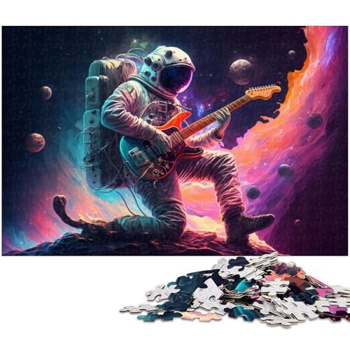 Fantasy-Astronauten-Puzzle, 1000 Teile, Holzpuzzle für Erwachsene, Heimdekoration und Urlaubsspaß, 50 x 75 cm / 19,68 x 29,52 Zoll Fantasy-Astronauten-Puzzle, 1000 Teile, Holzpuzzle für Erwachsene, Heimdekoration und Urlaubsspaß, 50 x 75 cm / 19,68 x 29,52 Zoll von JIANGENNF
