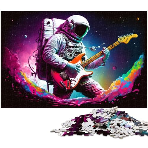 Fantasy-Astronauten-Puzzle, 1000 Teile, Holzpuzzle für Erwachsene, Heimdekoration und Urlaubsspaß, 50 x 75 cm / 19,68 x 29,52 Zoll Fantasy-Astronauten-Puzzle, 1000 Teile, Holzpuzzle für Erwachsene, Heimdekoration und Urlaubsspaß, 50 x 75 cm / 19,68 x 29,52 Zoll von JIANGENNF