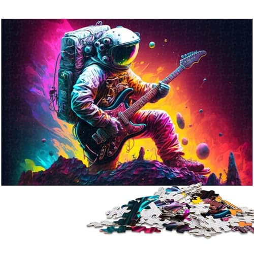 Fantasy-Astronauten-Puzzle, 1000 Teile, für Erwachsene, anspruchsvolle Puzzles, perfekte Dekoration für Zuhause oder das Büro, 26 x 38 cm / 10,23 x 14,96 Zoll von JIANGENNF
