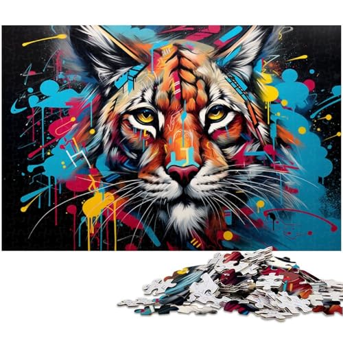 Fantasy-Erdmännchen-Puzzle, 1000 Teile, Holzpuzzle, kreatives Familienspiel und Heimdekoration, Teenager, 50 x 75 cm / 19,68 x 29,52 Zoll Fantasy-Erdmännchen-Puzzle, 1000 Teile, Holzpuzzle, kreatives Familienspiel und Heimdekoration, Teenager, 50 x 75 cm / 19,68 x 29,52 Zoll von JIANGENNF
