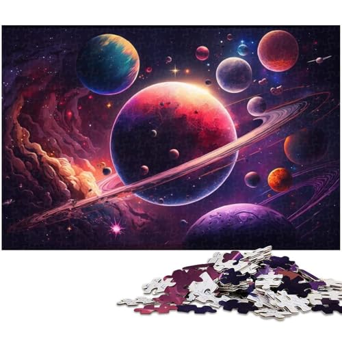 Fantasy Galaxy 1000-Teile-Puzzle für Erwachsene, Puzzle, ideal für Familienspaß, Entspannung, 26 x 38 cm / 10,23 x 14,96 Zoll Fantasy Galaxy 1000-Teile-Puzzle für Erwachsene, Puzzle, ideal für Familienspaß, Entspannung, 26 x 38 cm / 10,23 x 14,96 Zoll von JIANGENNF