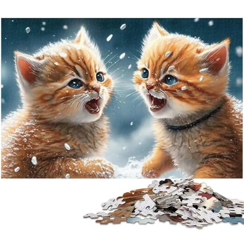 Fantasy-Kätzchen-Puzzle 1000 Teile für Erwachsene. Schwierige Puzzles für Erwachsene. Herausforderndes Denkspiel – Entspannendes Spielzeug für Teenager. 50 x 75 cm / 19,68 x 29,52 Zoll Fantasy-Kätzchen-Puzzle 1000 Teile für Erwachsene. Schwierige Puzzles für Erwachsene. Herausforderndes Denkspiel – Entspannendes Spielzeug für Teenager. 50 x 75 cm / 19,68 x 29,52 Zoll von JIANGENNF