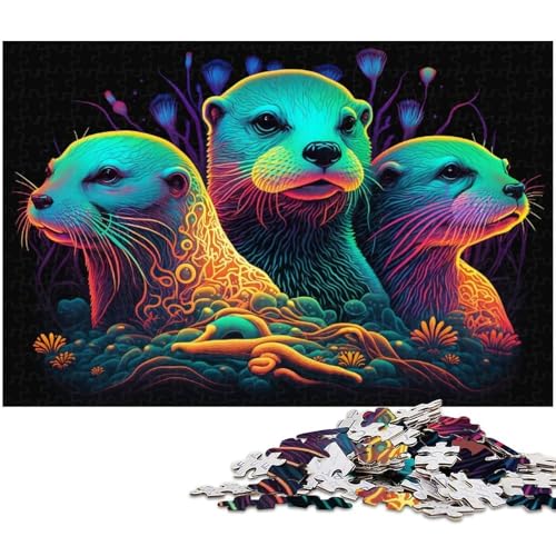 Fantasy-Otter-Puzzles 1000 Teile für Erwachsene. Schwierige Puzzles für Erwachsene. Herausforderndes Denkspiel – Entspannendes Spielzeug für Teenager. 50 x 75 cm / 19,68 x 29,52 Zoll Fantasy-Otter-Puzzles 1000 Teile für Erwachsene. Schwierige Puzzles für Erwachsene. Herausforderndes Denkspiel – Entspannendes Spielzeug für Teenager. 50 x 75 cm / 19,68 x 29,52 Zoll von JIANGENNF