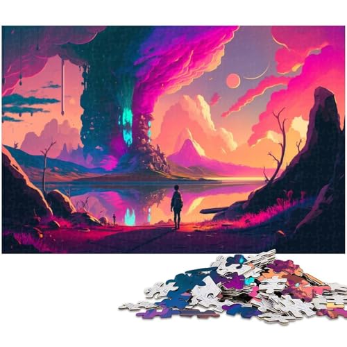 Fantasy Planet 1000-teiliges Puzzle für Erwachsene, schwierige Rätsel für Erwachsene, anspruchsvolles Denkspiel für Teenager, Spaß für den Familienspieleabend, 50 x 75 cm / 19,68 x 29,52 Zoll Fantasy Planet 1000-teiliges Puzzle für Erwachsene, schwierige Rätsel für Erwachsene, anspruchsvolles Denkspiel für Teenager, Spaß für den Familienspieleabend, 50 x 75 cm / 19,68 x 29,52 Zoll von JIANGENNF