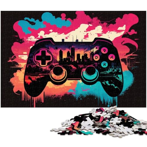 Farbspiel-Puzzles für 1000-teilige Holzpuzzles, anspruchsvolles DIY-Denkspiel, perfektes Familienspiel oder dekoratives Geschenk, 50 x 75 cm / 19,68 x 29,52 Zoll Farbspiel-Puzzles für 1000-teilige Holzpuzzles, anspruchsvolles DIY-Denkspiel, perfektes Familienspiel oder dekoratives Geschenk, 50 x 75 cm / 19,68 x 29,52 Zoll von JIANGENNF
