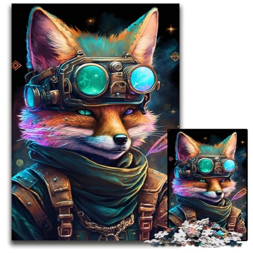 Fuchs-Puzzle 1000 Teile für Erwachsene, Papppuzzle, Familie und Freunde, geeignet für Kinder ab 14 Jahren, 26x38cm/10,23x14,96 Zoll Fuchs-Puzzle 1000 Teile für Erwachsene, Papppuzzle, Familie und Freunde, geeignet für Kinder ab 14 Jahren, 26x38cm/10,23x14,96 Zoll von JIANGENNF