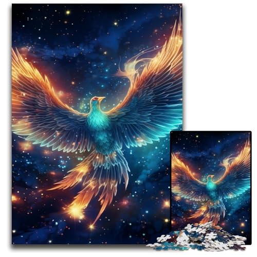 Galaxy Bird of Phoenix 1000-teiliges Puzzle, anspruchsvolle Puzzles, interaktives Familienspiel, Denksportaufgabe, Lernspielzeug, 50x75cm/19,68x29,52 Zoll Galaxy Bird of Phoenix 1000-teiliges Puzzle, anspruchsvolle Puzzles, interaktives Familienspiel, Denksportaufgabe, Lernspielzeug, 50x75cm/19,68x29,52 Zoll von JIANGENNF