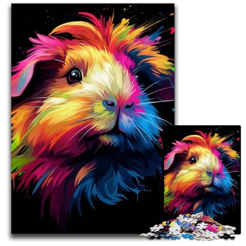 Hund 1000-teiliges Puzzle aus Holz, DIY-Dekoration, Gehirn-Herausforderung, für Erwachsene, Familie, 50x75cm/19,68x29,52 Zoll Hund 1000-teiliges Puzzle aus Holz, DIY-Dekoration, Gehirn-Herausforderung, für Erwachsene, Familie, 50x75cm/19,68x29,52 Zoll von JIANGENNF