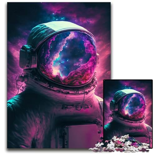Hyperspace Tripper 1000-teiliges Puzzle für Erwachsene, anspruchsvolles Denkspiel – entspannendes Spielzeug für Teenager, 26x38cm/10,23x14,96 Zoll von JIANGENNF