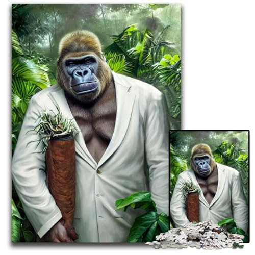 JigsawPuzzle 1000 Teile für Erwachsene Cigarilla Holzpuzzle für Erwachsene für Reiseliebhaber und Paare, anspruchsvolles Spielzeug 50x75cm/19,68x29,52 Zoll von JIANGENNF