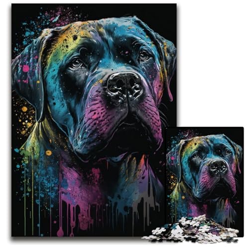 Labrador-Puzzle, 1000 Teile, Puzzle für Erwachsene, Teenager, Paare und Freunde zum Geburtstag, Weihnachten, 26x38cm/10,23x14,96 Zoll Labrador-Puzzle, 1000 Teile, Puzzle für Erwachsene, Teenager, Paare und Freunde zum Geburtstag, Weihnachten, 26x38cm/10,23x14,96 Zoll von JIANGENNF