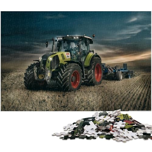 Landwirtschaftliche Werkzeuge, Traktoren, 1000-teiliges Puzzle aus Holz, kreatives Familienspiel und Heimdekoration, Teenager, 50 x 75 cm / 19,68 x 29,52 Zoll Landwirtschaftliche Werkzeuge, Traktoren, 1000-teiliges Puzzle aus Holz, kreatives Familienspiel und Heimdekoration, Teenager, 50 x 75 cm / 19,68 x 29,52 Zoll von JIANGENNF
