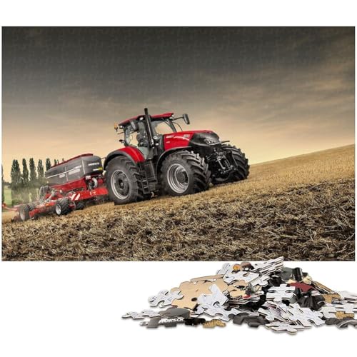 Landwirtschaftliche Werkzeuge, Traktoren, 1000-teiliges Puzzle aus Karton, kreatives Familienspiel und Heimdekoration, Teenager, 26 x 38 cm / 10,23 x 14,96 Zoll Landwirtschaftliche Werkzeuge, Traktoren, 1000-teiliges Puzzle aus Karton, kreatives Familienspiel und Heimdekoration, Teenager, 26 x 38 cm / 10,23 x 14,96 Zoll von JIANGENNF