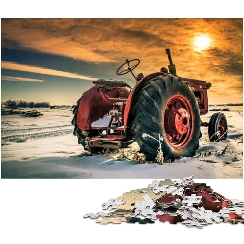 Landwirtschaftliche Werkzeuge, Traktoren, 1000-teiliges Puzzle für Erwachsene, ideal für Familienspaß, Entspannung, 26 x 38 cm / 10,23 x 14,96 Zoll Landwirtschaftliche Werkzeuge, Traktoren, 1000-teiliges Puzzle für Erwachsene, ideal für Familienspaß, Entspannung, 26 x 38 cm / 10,23 x 14,96 Zoll von JIANGENNF