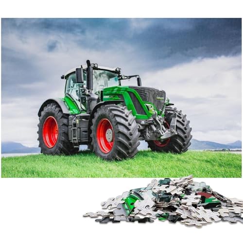 Landwirtschaftliche Werkzeuge Traktoren Puzzle 1000 Teile für Erwachsene Schwierige Puzzles für Erwachsene Herausfordernde Denksportaufgabe - Entspannendes Spielzeug für Teenager 26x38cm von JIANGENNF